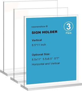 Signage & Sign Holders